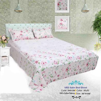 Classical Hometex Vrs Satine Print Bed Sheet image
