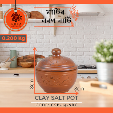 Clay Salt Pot image