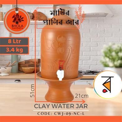 Clay Water Jar image