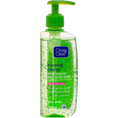 Clean and Clear Daily Facial Wash Morning Energy Shine Control 150 ml image