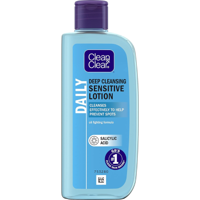 Clean and Clear Deep Cleansing Lotion Sensitive Skin 200 ml image