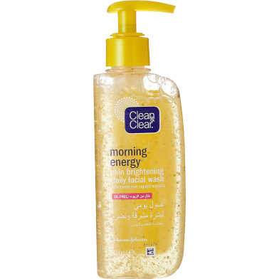 Clean and Clear Morning Energy Skin Brightening Daily Facial Wash 150 ml image