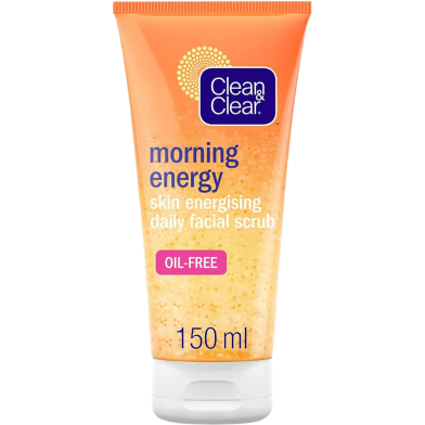Clean and Clear Morning Energy Skin E. Daily Facial Scrub 150 ml image