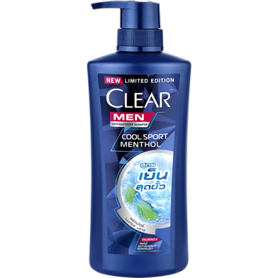 Clear Men Cool Sport Menthol Anti Dandruff Shampoo 450ml image