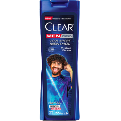 Clear Men Shampoo Cool Sport Menthol Anti Dandruff 330ml image