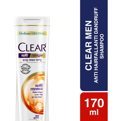 Clear Shampoo Anti Hairfall Anti Dandruff - 170ml image
