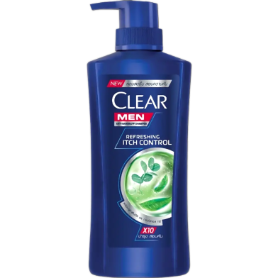 Clear Anti-Dandruff Itch Control Shampoo-Refreshing Scalp Care (390ml) image