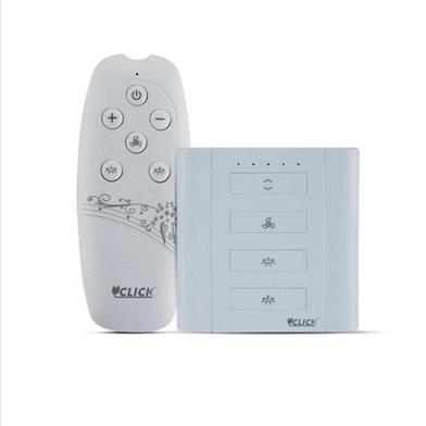 Click Remote Control Switch - 1 Fan with Regulator and 2 Light image