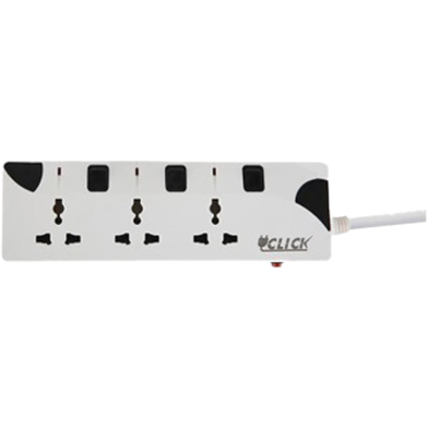 Click Safe Extension Socket 2 Pin 3skt 5y image