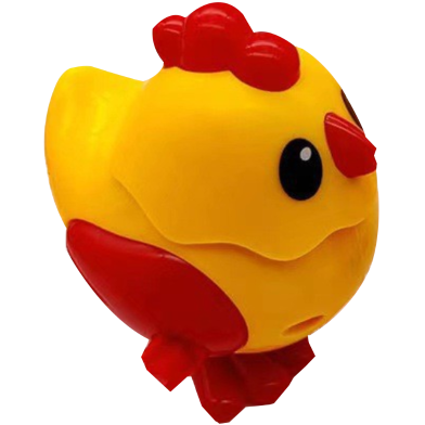 Clockwork Plastic Chicken Simulation Animal Plush Jumping Stail Children's Toys 1 Pcs image