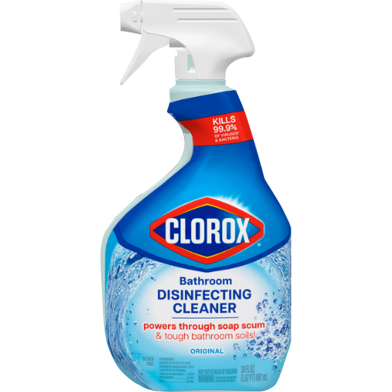 Clorox Original Bathroom Disinfecting Cleaner Spray 887ml image