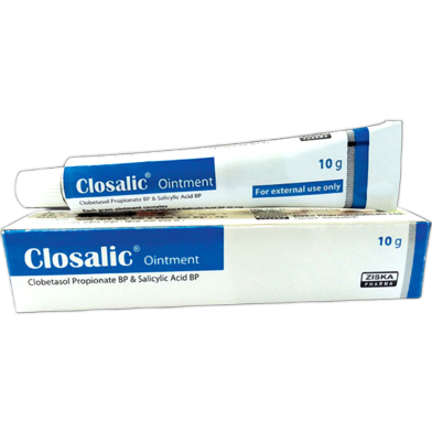 Closalic 10 Gm 0.05 percentage , 3 percentage Ointment 10 Gm Tube image