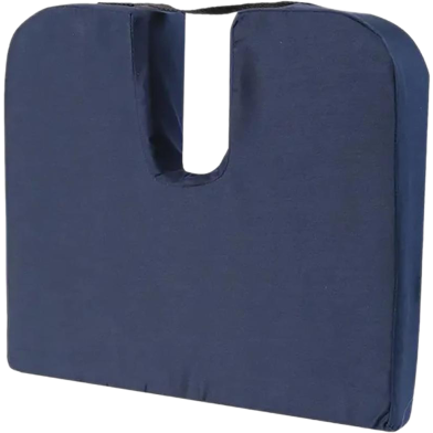 Coccyx Seat Cushion to Relieve Back, Sciatica and Tailbone Pain Ideal for Car, Office Chair (Multicolour). image