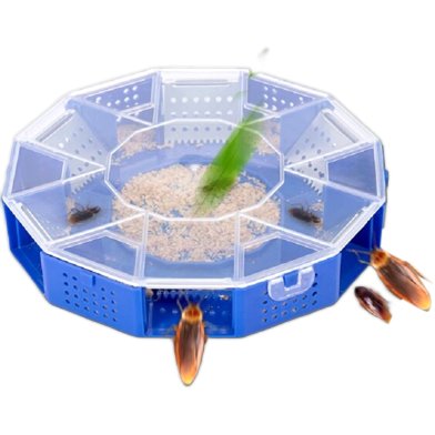 Cockroach Traps Box Reusable Cockroach Bug Catcher Cockroach Bait Traps Pesticide For Kitchen image