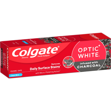 Colgate Optic White Charcoal Toothpaste 75ml image