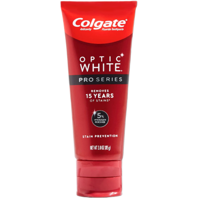 Colgate Optic White Pro Series Whitening Toothpaste-3oz, 85g (USA) image