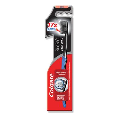 Colgate Slim Soft Charcoal Toothbrush (1pcs) image