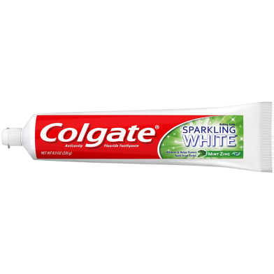 Colgate Sparkling White Mint Zing Toothpaste 226gm image