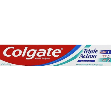 Colgate Triple Action Original Mint 113 gm image