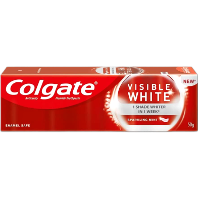 Colgate Visible White Toothpaste 50 gm image