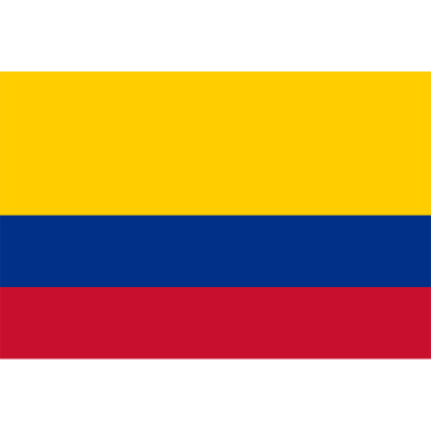 Colombia Flag FIFA World Cup 2026 Printed Polyester Fabric image