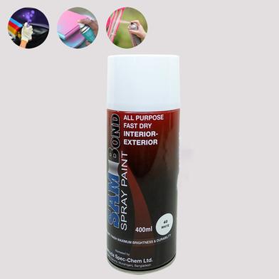 Color Spray Paint Sam Bond 400ml - White Slide 2