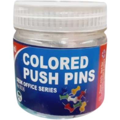 Colored Push Pin Set Of 100 Pcs image