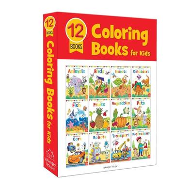 Coloring Books Box Set: Pack of 12 Copy Color Books For Children image