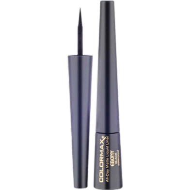 Colormax Ebony Waterproof All Day Matte Liquid Liner – Black image