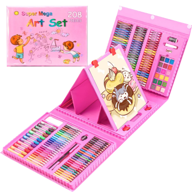 Colour Complete Art Set For Kids 208 pes image