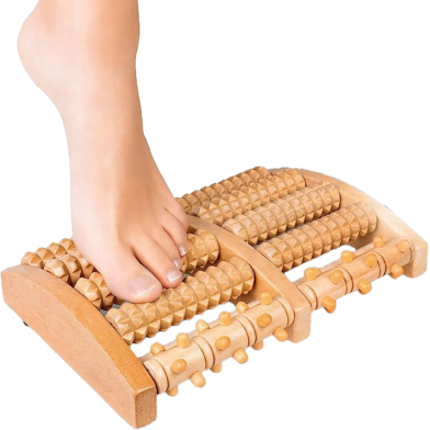 Colour Wooden Foot Massager image