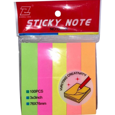Colourfull Sticky Notes 100 Sheets image
