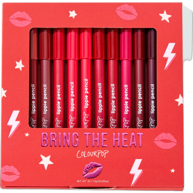 Colourpop Bring The Heat Lippie Pencil Vault 10 Pcs image