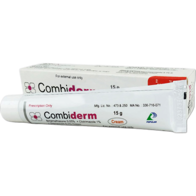 Combiderm 0.05 Percent 1 Percent 0.1 Percent Cream 15 gm image