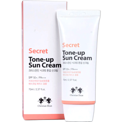 Christian Dean Secret Tone Up Sun Cream Enhanced Radiance And Sun Protection In 70ml image