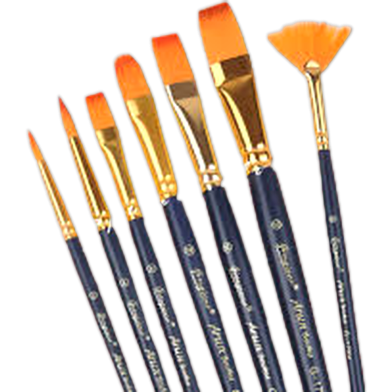 Acrylic Combo Art Set (Lilac Kit) – 7-Pcs image