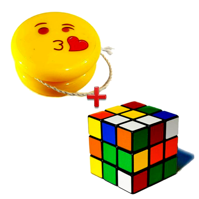 Combo Of YoYo And Rubik's Cube (yoyo_31_JR) image