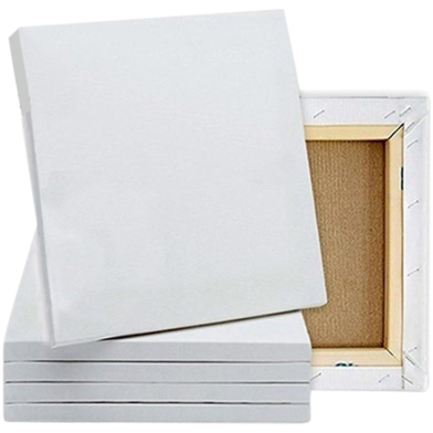Combo of 20/30 Inches Drawing Canvas White -5 Pcs image