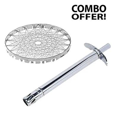 Combo Of Kitchen Gas Lighter And Gas Saving Net image