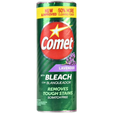 Comet Lavender With Bleach Cleaning Powder 595 gm image