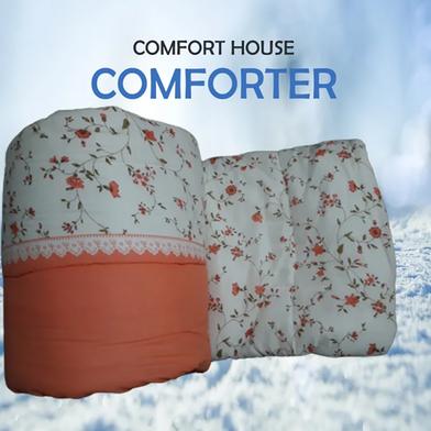 Comfort Double Size Printed Fabrics Light Weight Comforter Slide 2