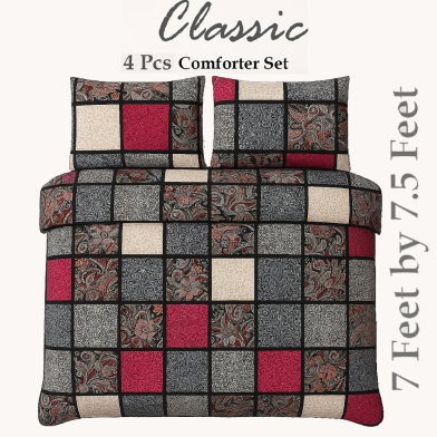 Comfort House Classic Box Design Comforter Set image