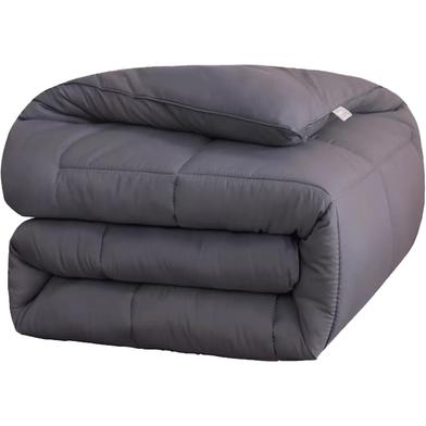 Comfort House Solid Color Lightweight King Comforter Super Single Size - Gray image