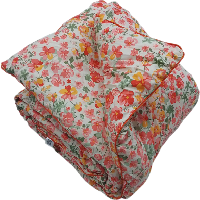 Comforter Pink Daisy Pippin Border image