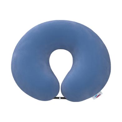 Comfy Memory Neck Pillow (Round) Blue image
