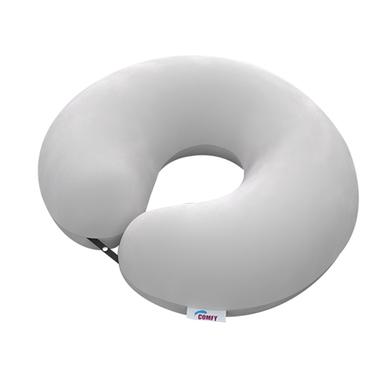 Comfy Memory Neck Pillow (Round) Gray image