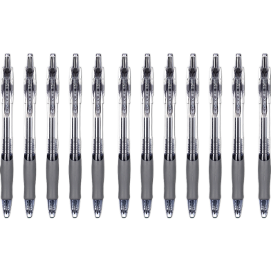 Comix Retractable Quick Dry gel-inkPen 0.5mm - 12 Pc image
