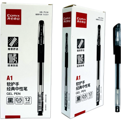 Comix classical Gel-Ink Pen 0.5mm - 12 PCS image