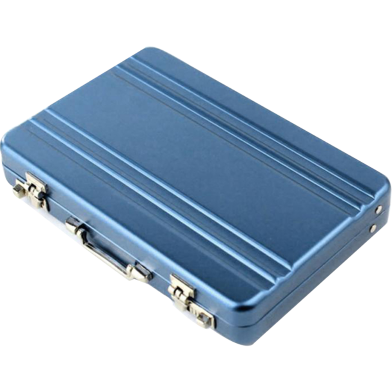 Compact Briefcase Business Card Holder image