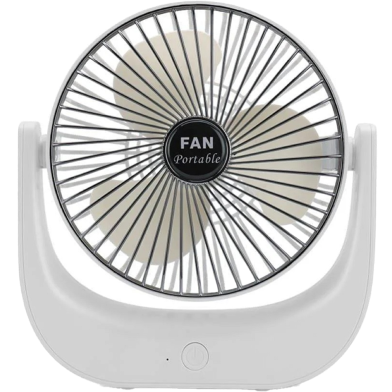 Compact Powerful And Quiet 3-Speed Battery-Powered Desktop Fan Fan Portable F138 image
